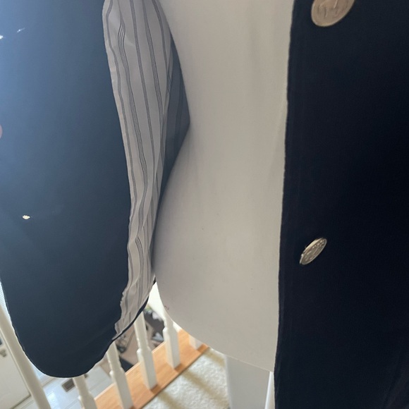 Brooks Brothers 346 Navy Blue Corduroy Blazer - Picture 6 of 13